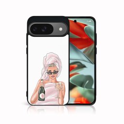 PROTEMIO MY ART Védőburkolat Google Pixel 9 CHAMPAGNE (134) számára