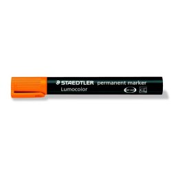 STAEDTLER Alkoholos marker, 2 mm, kúpos, STAEDTLER "Lumocolor(R) 352", narancssárga