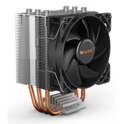 AMD/Intel processzor hűtő 9.2cm ezüst Pure Rock Slim 2 Be quiet! (BK030)