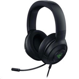 RAZER fejhallgató Kraken V3 X, USB, RGB, fekete