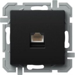 LOGIQ Egyes adatcsatlakozó Rj45 Cat5e Keystone Fekete