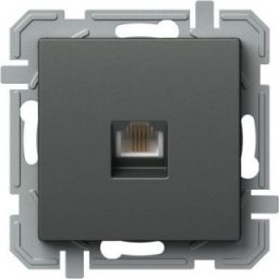 LOGIQ Egyes telefon aljzat Rj11 Keystone Antracit