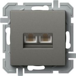LOGIQ Kettős telefon aljzat Rj11 Keystone Titán