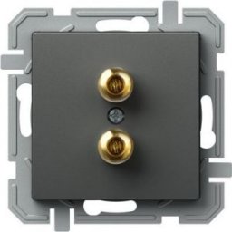 LOGIQ RCA audio aljzat Antracit