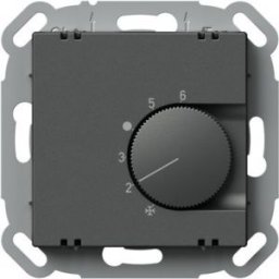 LOGIQ Szobatermosztát 40-400W Antracit
