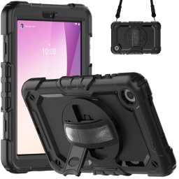 SOLID 360 borító Lenovo Tab M8 4. generációs (4. generációs) fekete
