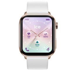 ICE Smart 3.0 - 1.78 AMOLED - GPS - Rozé arany, fehér, női okosóra - 36 mm (024302)