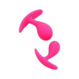 Rimba Copenhagen - pink butt plug szett, anál plug (2 db)
