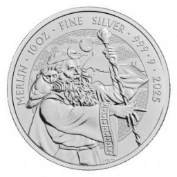 Mítoszok és legendák - Merlin - 10 Oz - Ezüst befektetési érme