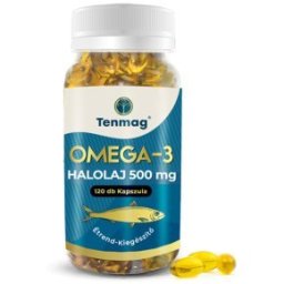 Tenmag Omega-3 halolaj 500mg kapszula - 120db