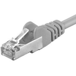 Premiumcord Patch kábel CAT 6a S-FTP,RJ45-RJ45,LSOH, AWG 26/7 5m szürke