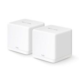 TP-Link WiFi router Mercusys Halo H60X(2-pack) WiFi 6, AX1500, 3x GLAN2.4/5 GHz