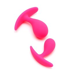 Rimba Copenhagen - butt plug szett (pink, 2 db)