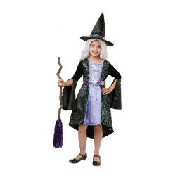 Boszorkány Purple Celestial jelmez 110/120 cm