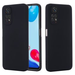 RUBBER Gumi borítás Xiaomi Redmi Note 11 Pro / Pro 5G fekete