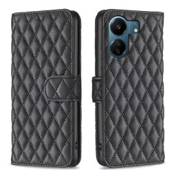 LATTICE Xiaomi Redmi 13C / Poco C65 fekete védőtok