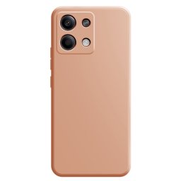 RUBBER Védőburkolat Xiaomi Redmi Note 13 Pro 5G / Xiaomi Poco X6 5G lazac rózsaszín