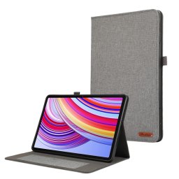 FABRIC Csuklós burkolat Xiaomi Redmi Pad Pro-hoz / Pad-hoz 5G-hoz szürke