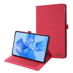 FABRIC Flip fedél a Xiaomi Redmi-hez Pad SE 8.7 piros