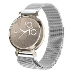 MILANESE Fém szíj Garmin Lily 2 ezüsthöz