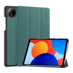 ENKAY LEATHER Felhajtható fedél a Xiaomi-hoz Redmi Pad SE 8.7 zöld