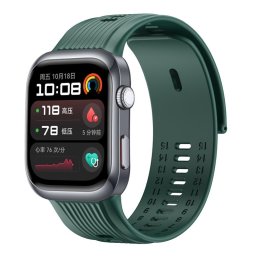 SILICONE 3 DB Cserélhető szíj Huawei-hoz Watch D2 sötétzöld