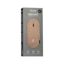 EasyToys Hemp Rope - kender bondage kötél (10 m, testszínű)