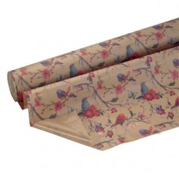 Csomagolópapír madaras 1m x 25m