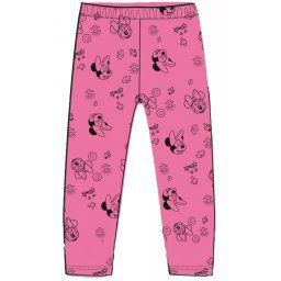 Disney Minnie Light Pink baba, vastag leggings 6 hó