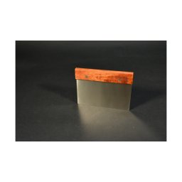 Tésztavágó tésztakaparó 15x11 cm fém trokser