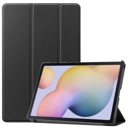 LEATHER Samsung Galaxy Tab S8 / Tab S7 fekete
