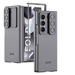 GKK KAMERA Védőburkolat beépített üveggel Samsung Galaxy Z Fold6 5G szürke