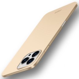 MOFI Műanyag borítás Apple-hoz iPhone 16 Pro Max arany