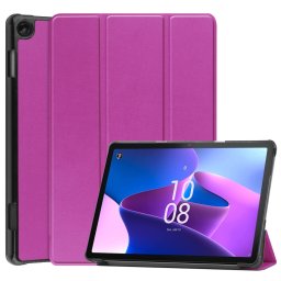 LEATHER Flip borító Lenovo Tab M10 3. generációs (TB328FU / TB328XU) lila