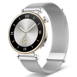 MILANESE Fém szíj Huawei Watch GT 4 41mm ezüst