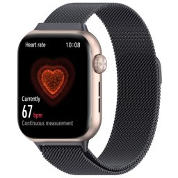 MILANESE Fémszíj Honor-hoz Watch 5 szürke