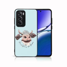 PROTEMIO MY ART Védőburkolat Oppo Reno12-hez Pro 5G HAPPY COW (181)