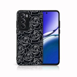 PROTEMIO MY ART Védőburkolat Oppo Reno12-hez Pro 5G ROSES (172)