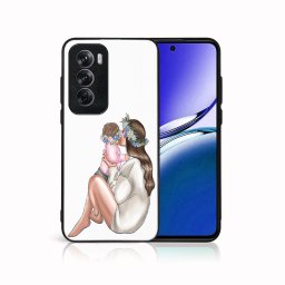 PROTEMIO MY ART Védőburkolat a Oppo Reno12-höz Pro 5G BABY GIRL (111)