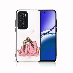 PROTEMIO MY ART Védőburkolat Oppo Reno12-höz Pro 5G LÁNYA (114)