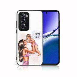 PROTEMIO MY ART Védőhuzat Oppo Reno12-höz Pro 5G LOVING MOM (115)