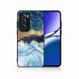 PROTEMIO MY ART Védőburkolat a Oppo Reno12-hez Pro 5G BLUE MARBLE (141)