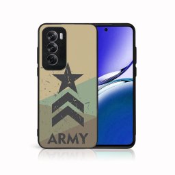 PROTEMIO MY ART Védőburkolat a Oppo Reno12-hez Pro 5G ARMY (236)