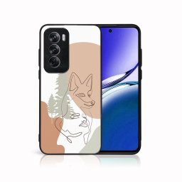 PROTEMIO MY ART Védőburkolat a Oppo Reno12-hez Pro 5G FOX (191)