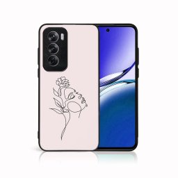 PROTEMIO MY ART Védőburkolat a Oppo Reno12-hez Pro 5G ROSE GIRL (198)