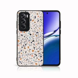PROTEMIO MY ART Védőburkolat Oppo Reno12-höz Pro 5G BÉZS TERRAZZO (162)