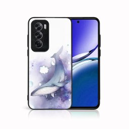 PROTEMIO MY ART Védőburkolat Oppo Reno12-höz Pro 5G WHALE (242)
