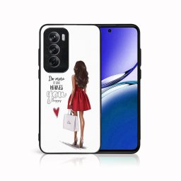PROTEMIO MY ART Védőburkolat a Oppo Reno12-hez Pro 5G RED DRESS (137)