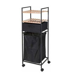 Mobil ruha kosár polcokkal és fiókkal GARMENT 38x105 cm