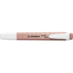 STABILO Szövegkiemelő, 1-4 mm, STABILO "Swing cool NatureCOLORS", sötétbarna
